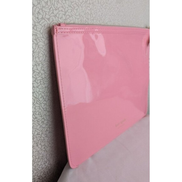 NEW Kate Spade Cherie Je Taime Fragrances Slim Pouch Clutch Pink - Picture 3 of 10